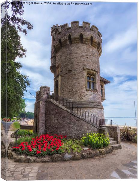Appley Tower Ryde #2 Canvas Print by Wight Landscapes