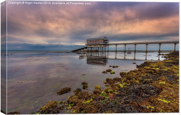 Bembridge Lifeboat Station  Canvas Print by Wight Landscapes