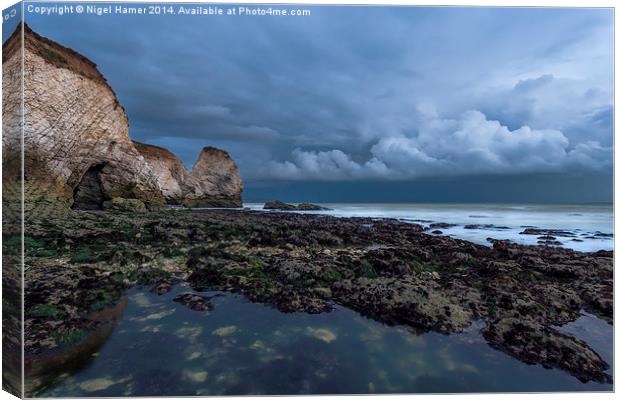 Freshwater Bay Storm Canvas Print by Wight Landscapes