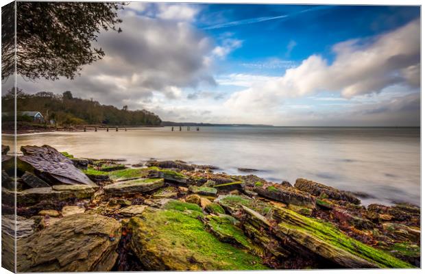 Players Beach #3 Canvas Print by Wight Landscapes