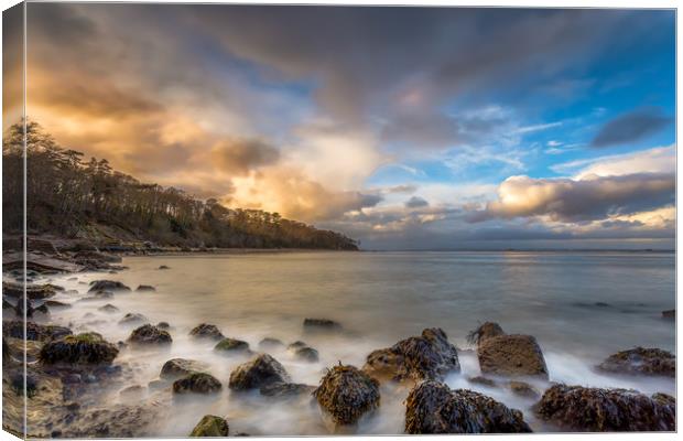 Priory Bay IsleOf Wight Canvas Print by Wight Landscapes
