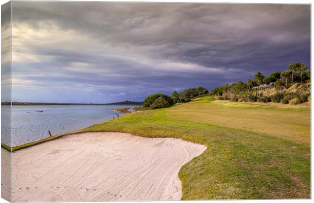 Quinta do Lago Golf Canvas Print by Wight Landscapes