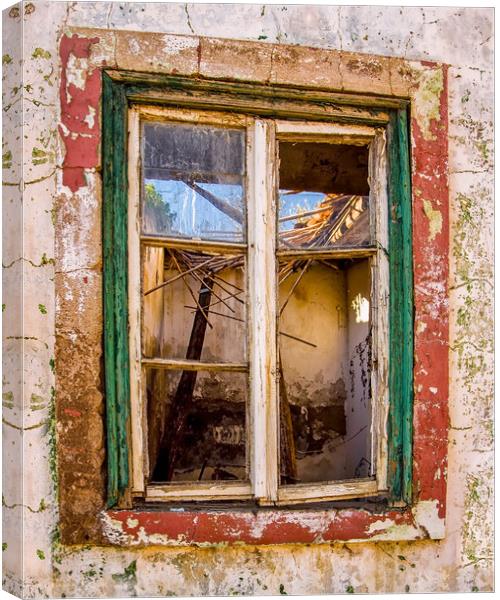Dirty Windows Canvas Print by Wight Landscapes