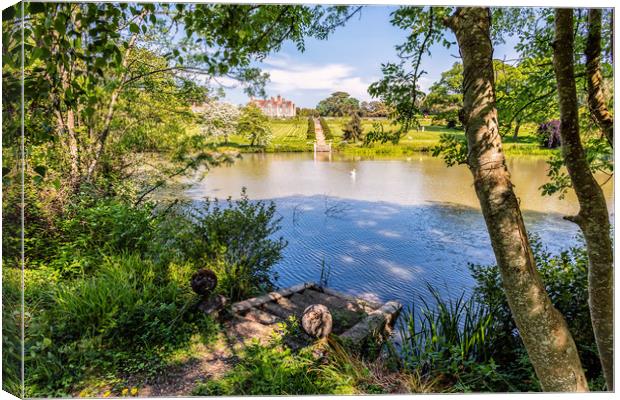 The Lower Lake Canvas Print by Wight Landscapes