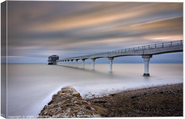 Bembridge Lifeboat Station Sunrise LE Canvas Print by Wight Landscapes