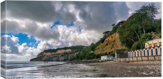 Shanklin Beach Canvas Print by Wight Landscapes