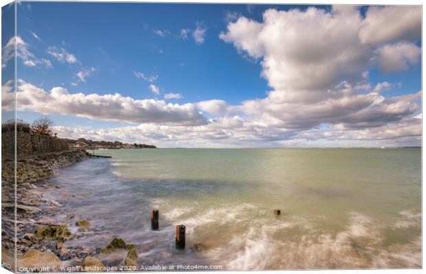 Seaview Isle Of Wight Canvas Print by Wight Landscapes