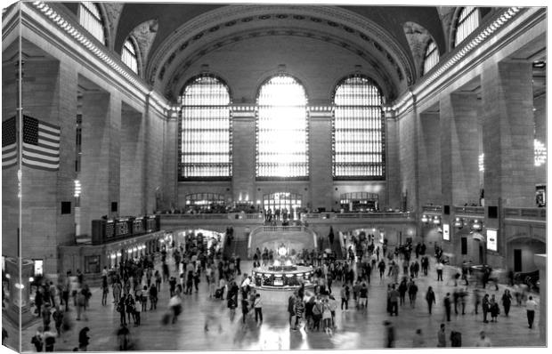 Grand Central Station New York Canvas Print by Karen Slade