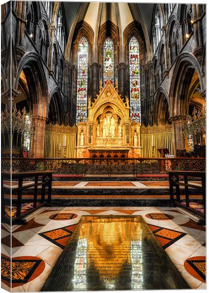 St Marys Cathedral Canvas Print by Don Alexander Lumsden