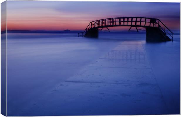 Blue Hour Canvas Print by Don Alexander Lumsden