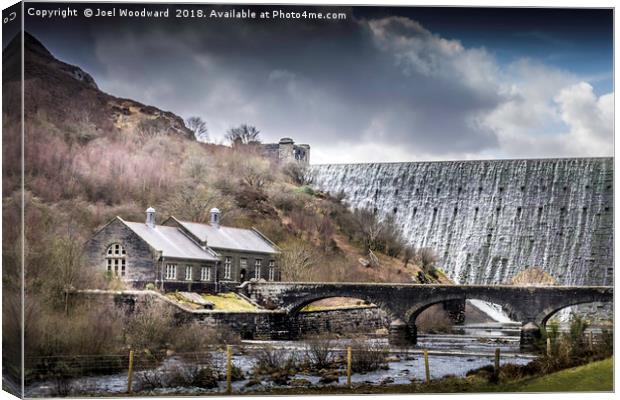 Elan Valley Canvas Print by Joel Woodward