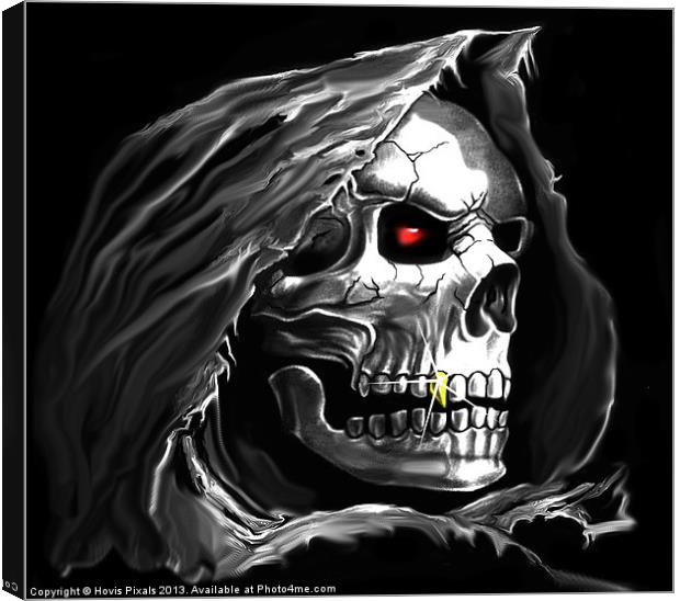 Grim Reaper Canvas Print by Dave Burden