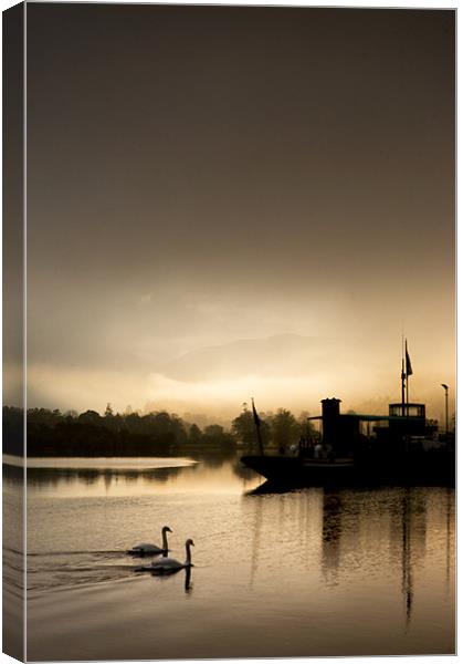 Glenridding Canvas Print by Dave Hudspeth Landscape Photography