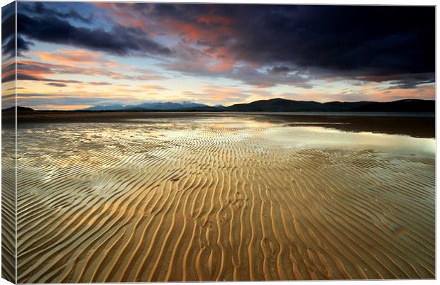 Co Kerry Sunset Canvas Print by Dave Hudspeth Landscape Photography