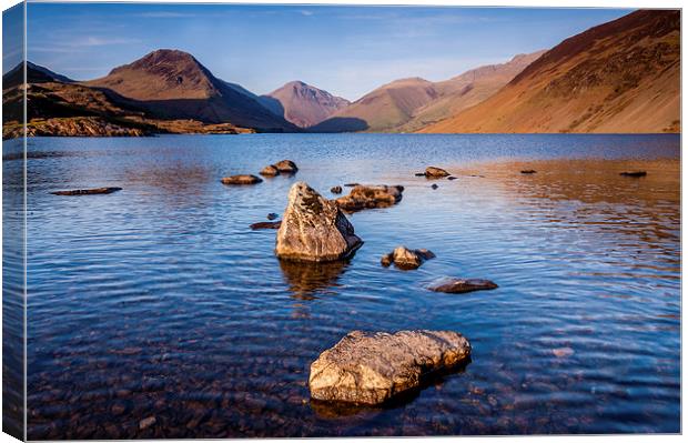 Wastwater Cumbria Canvas Print by Dave Hudspeth Landscape Photography