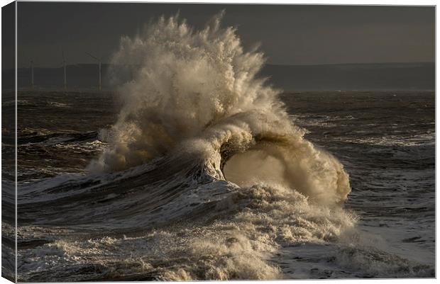  Waves Canvas Print by Dave Hudspeth Landscape Photography