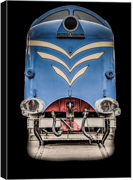 The Protoype Deltic  Canvas Print by Dave Hudspeth Landscape Photography
