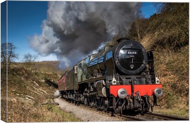 The Royal Scot Canvas Print by Dave Hudspeth Landscape Photography