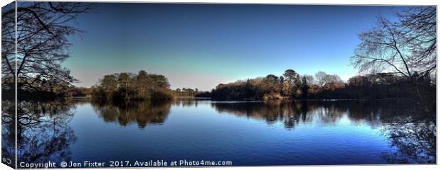 The Lake  Canvas Print by Jon Fixter