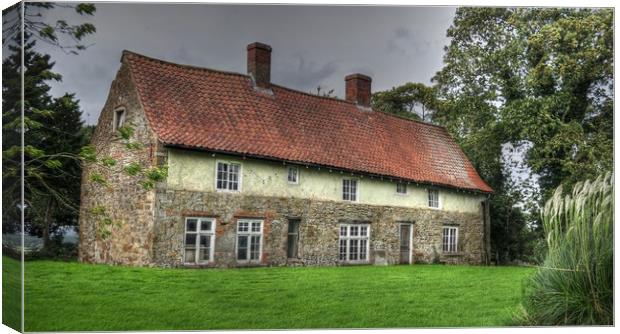 The Old Cottage - Nunnery Canvas Print by Jon Fixter