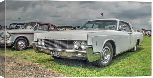 Lincoln Continental Canvas Print by Jon Fixter