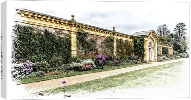 Outside the walled garden Canvas Print by Ian Johnston  LRPS