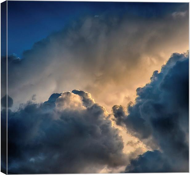 Mind in the Clouds Canvas Print by Ian Johnston  LRPS