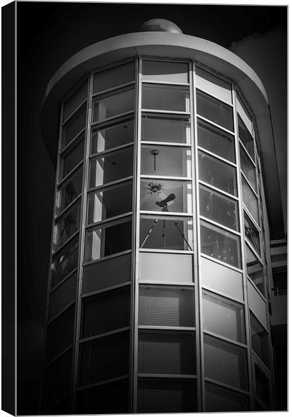 The Watching Tower Canvas Print by Ian Johnston  LRPS