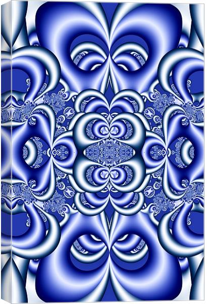 Blue Dreams Canvas Print by iphone Heaven