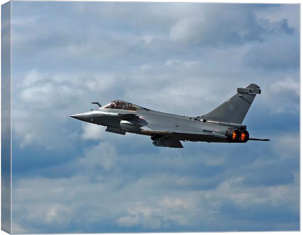The Dassault Rafale Canvas Print by Paul Scoullar