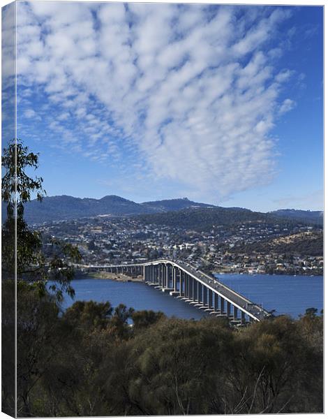 Tasman Bridge, Hobart #2 Canvas Print by