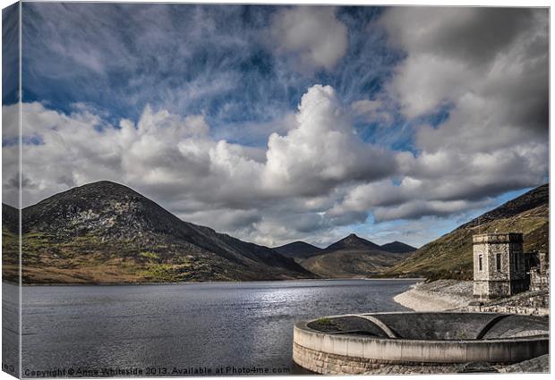 Silent Valley Canvas Print by Anne Whiteside