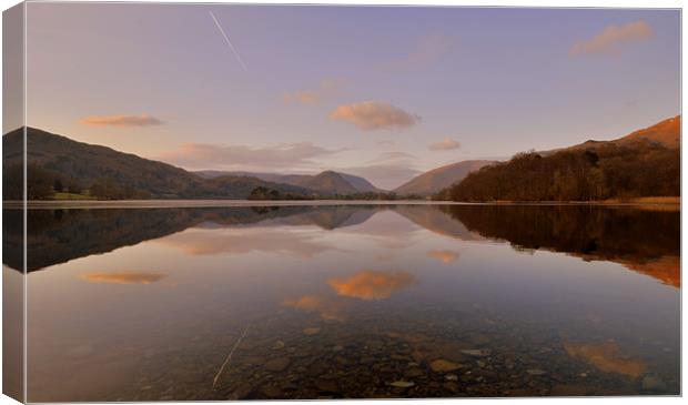 The Lake District: Grasmere Symmertry Canvas Print by Rob Parsons