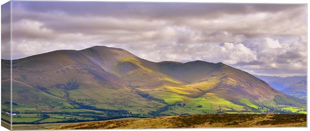 The Lake District: Skiddaw Canvas Print by Rob Parsons