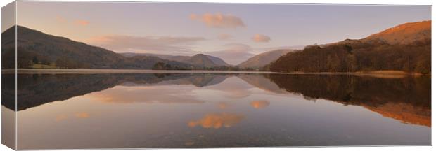 The Lake District: Grasmere Panorama Canvas Print by Rob Parsons