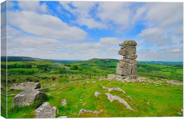 Dartmoor: Bowermans Nose Canvas Print by Rob Parsons