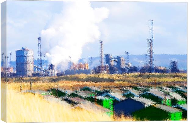  Impressions of The South Gare Canvas Print by Rob Smith