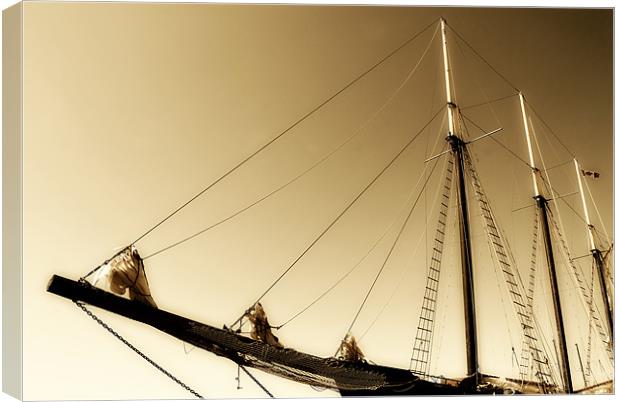 Tall Ship Canvas Print by Mary Lane
