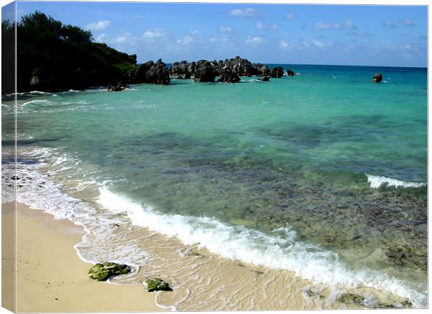 St. George Beach Canvas Print by Mary Lane