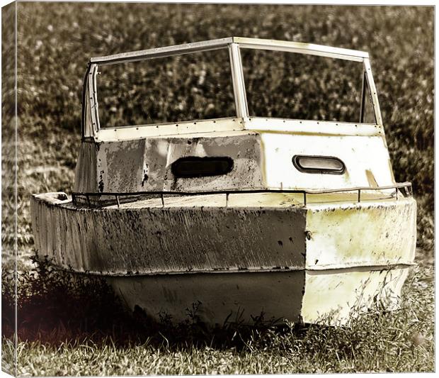 Boat Canvas Print by Mary Lane