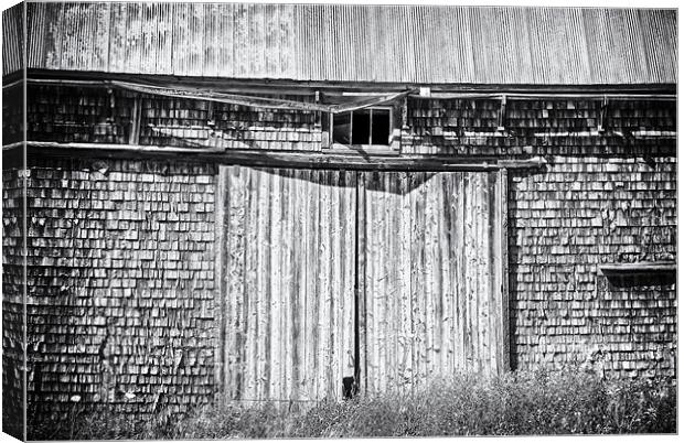 Old Barn Canvas Print by Mary Lane