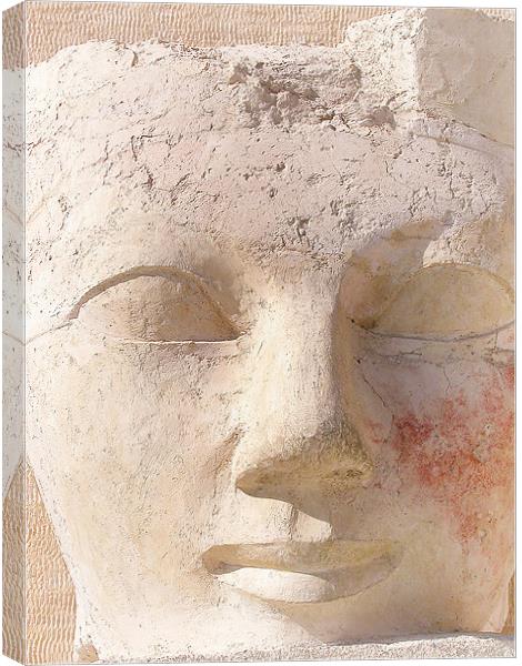 Egyptian Mask Canvas Print by Mary Lane
