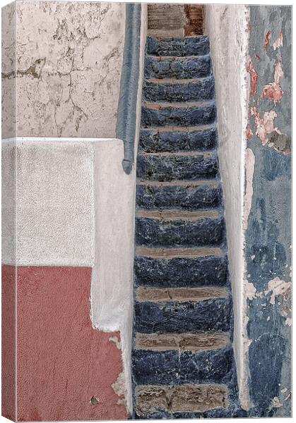 Portugese Steps Canvas Print by Mary Lane