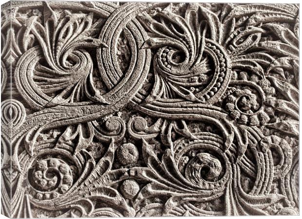 Scrollwork Canvas Print by Mary Lane