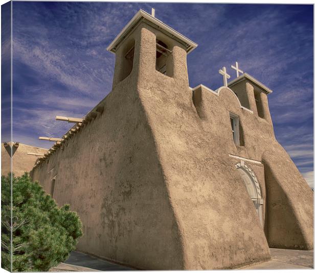 Rancho de Taos Canvas Print by Mary Lane