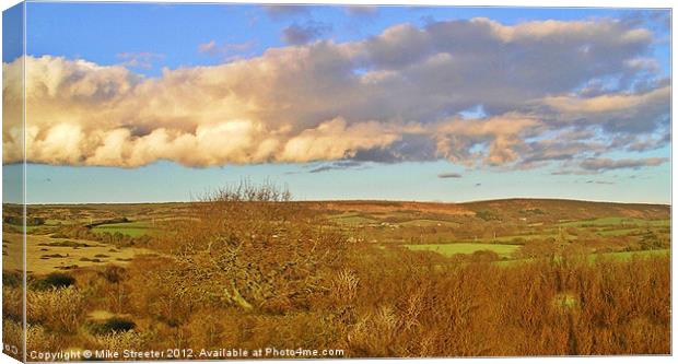 Clouds Canvas Print by Mike Streeter