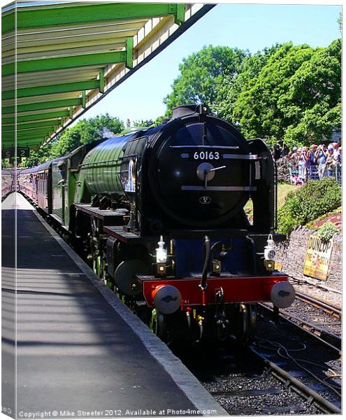 Tornado at Swanage Canvas Print by Mike Streeter