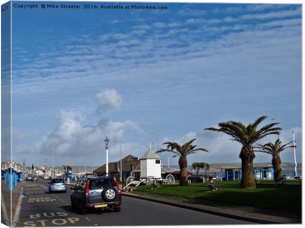 Weymouth Seafront Canvas Print by Mike Streeter