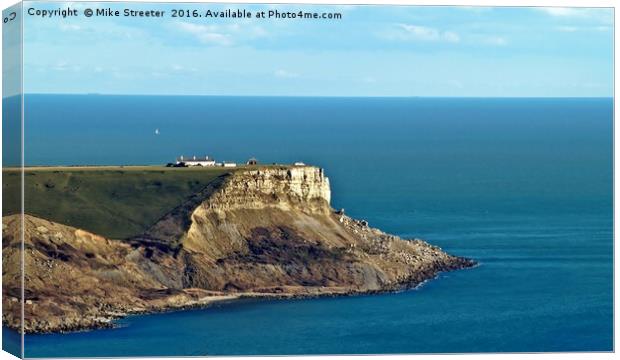 St. Aldhelm's Head Canvas Print by Mike Streeter