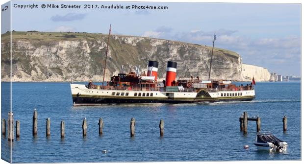 The Waverley Canvas Print by Mike Streeter